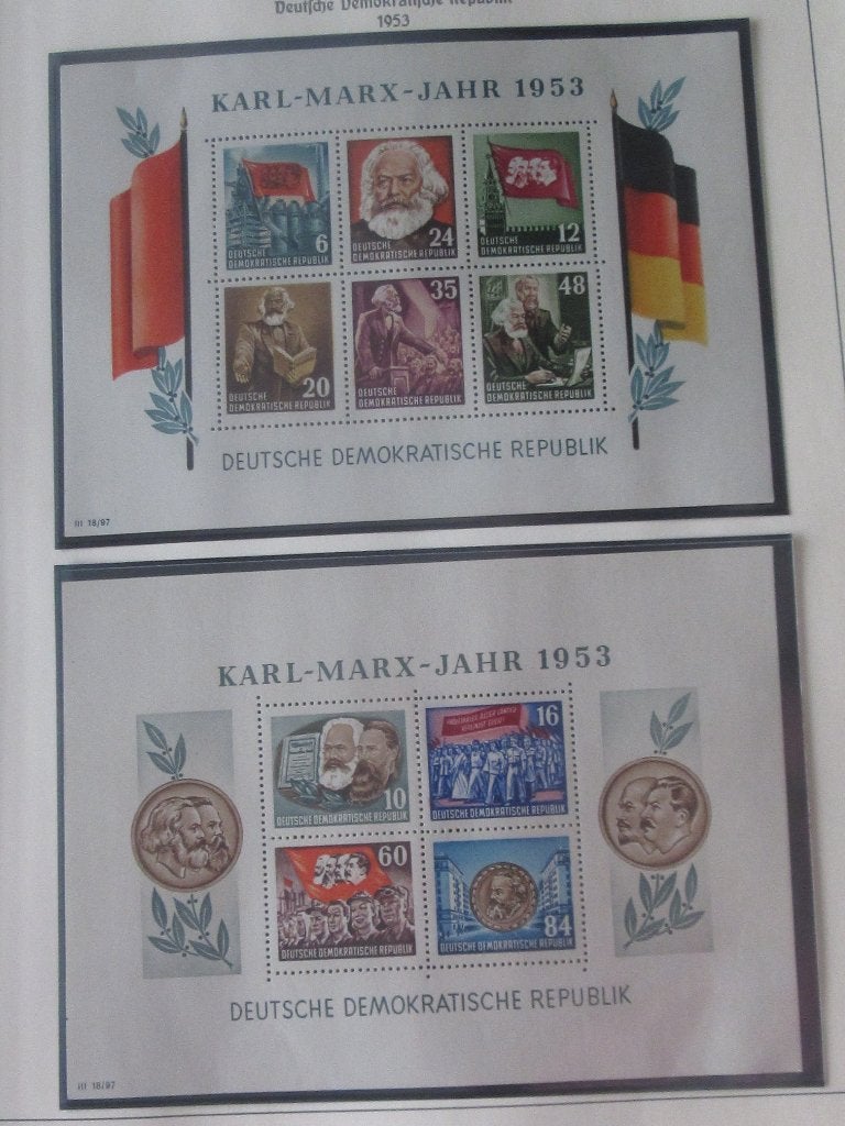 Nico Verzameling DDR tm 1969 compleet, Postzegels en Munten, Ophalen of Verzenden, Buitenland