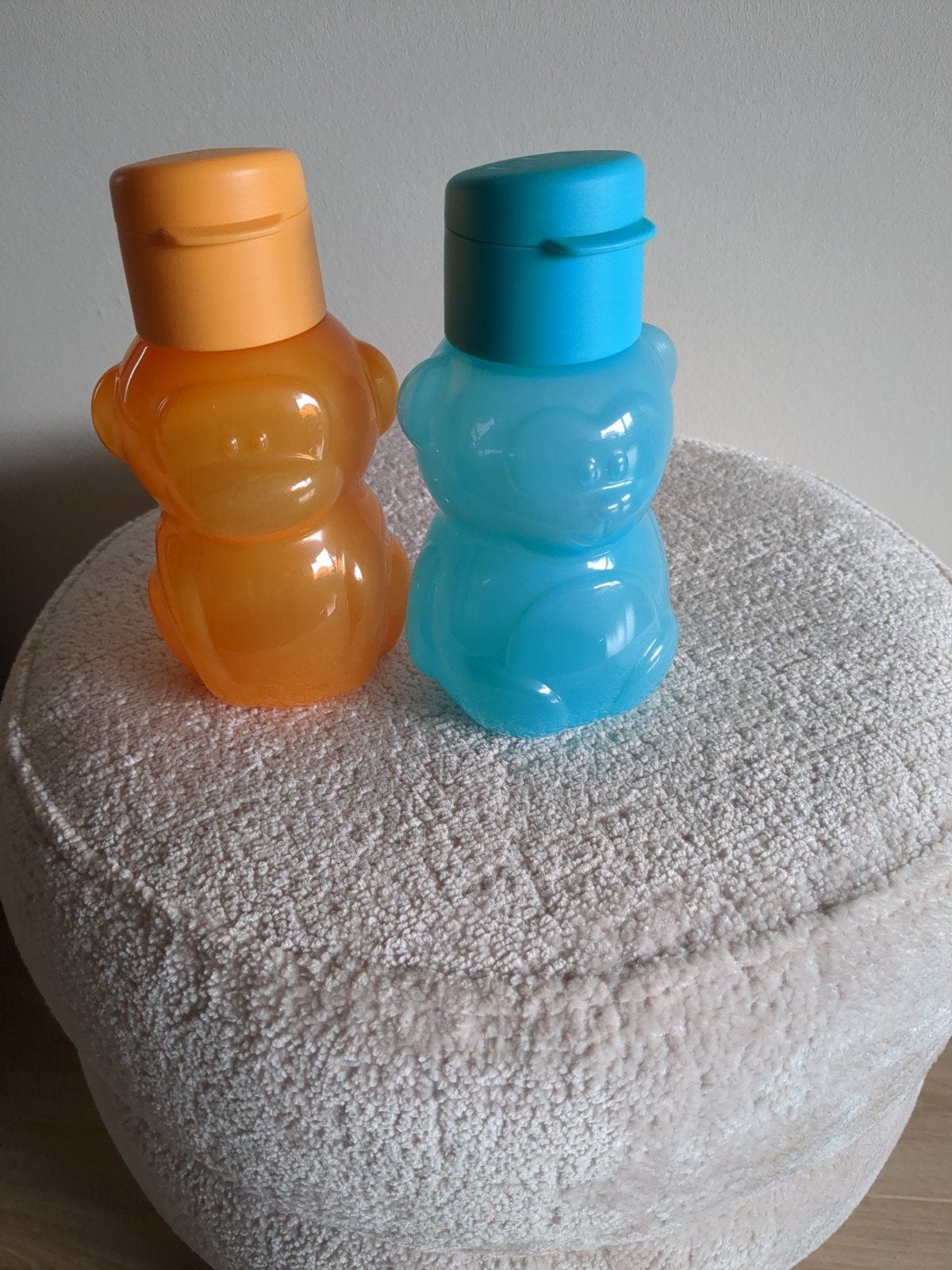 Tupperware Apen Drinkflessen - Set van 2, Overige kleuren, Ophalen of Verzenden, Zo goed als nieuw, Drinkfles