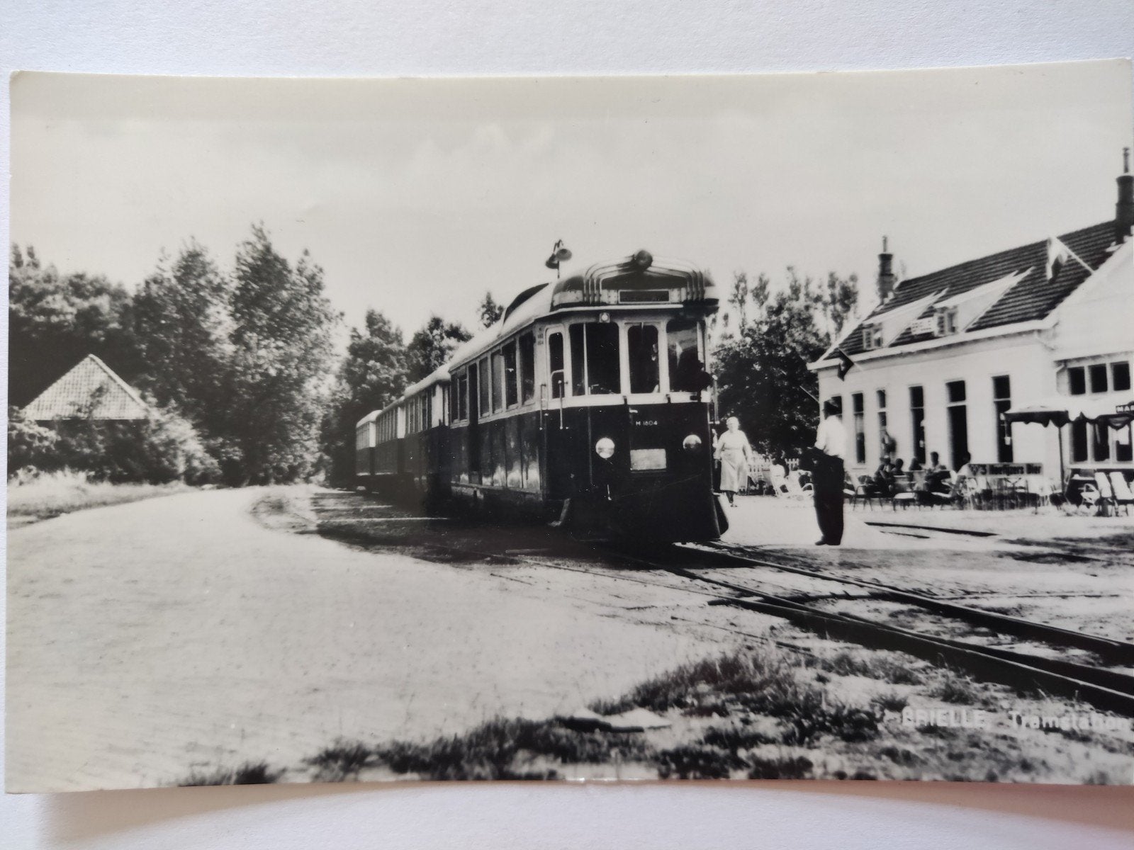 c1707 brielle trein, Verzenden, 1920 tot 1940, Zuid-Holland