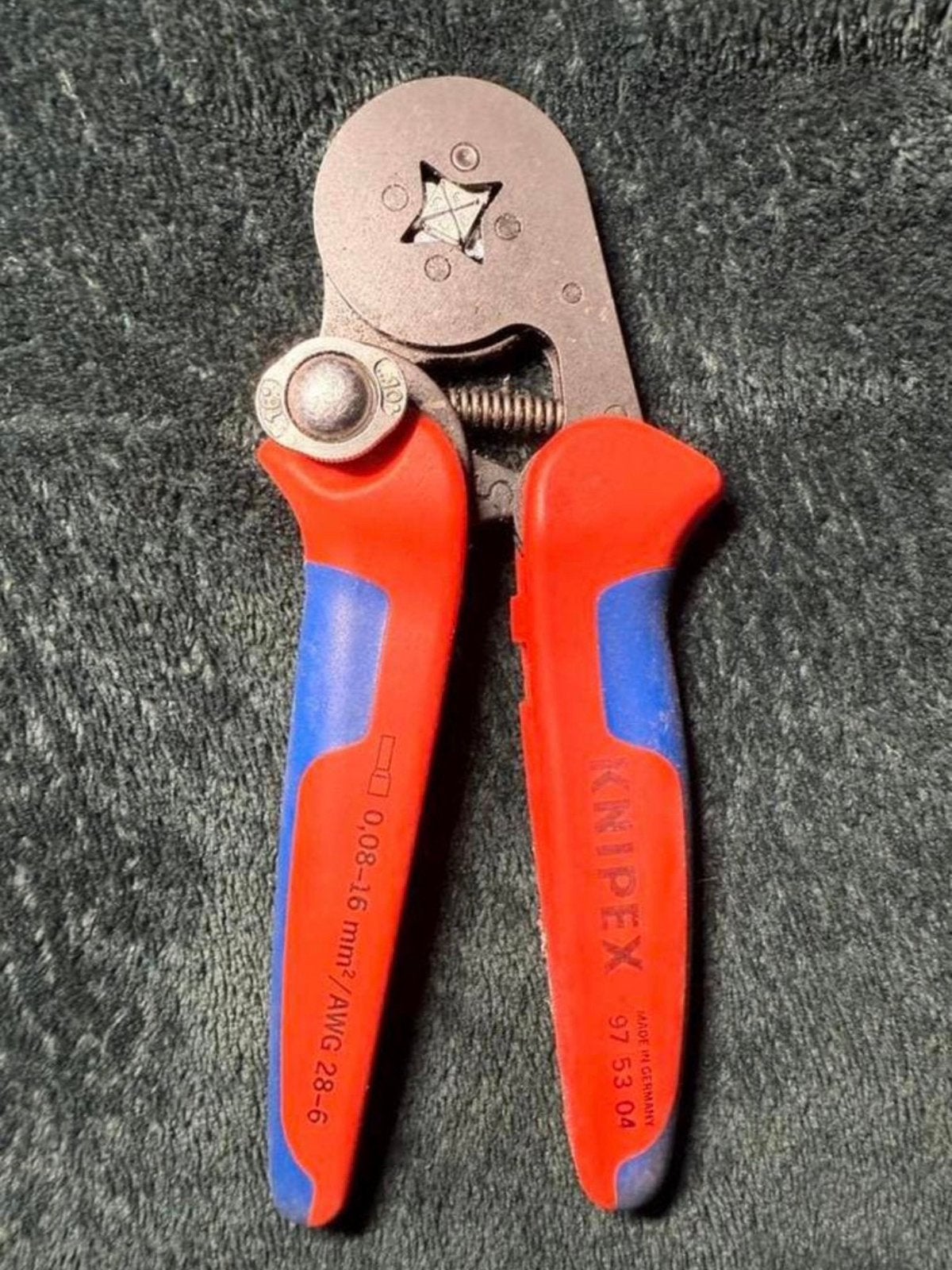 Knipex Krimptang 0.08 tot 16 mm?. (AWG 28-6), Ophalen of Verzenden, Kabel of Snoer