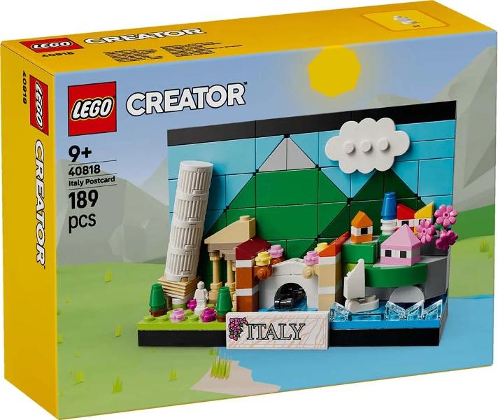 Lego Ansichtkaart 40818 40569 40519 Italie London New York, Ophalen of Verzenden, Nieuw, Complete set, Lego