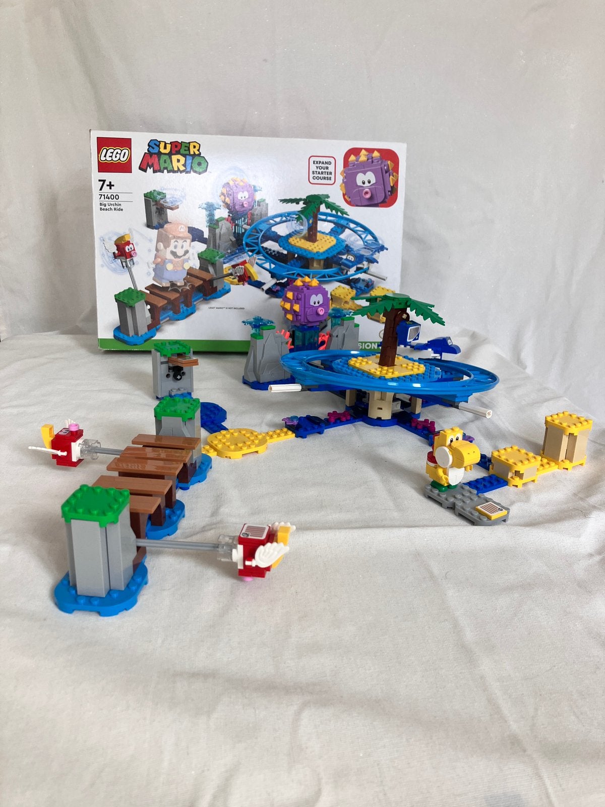 Mario Lego reuzen Urchin strandritje 71400, Ophalen of Verzenden, Zo goed als nieuw