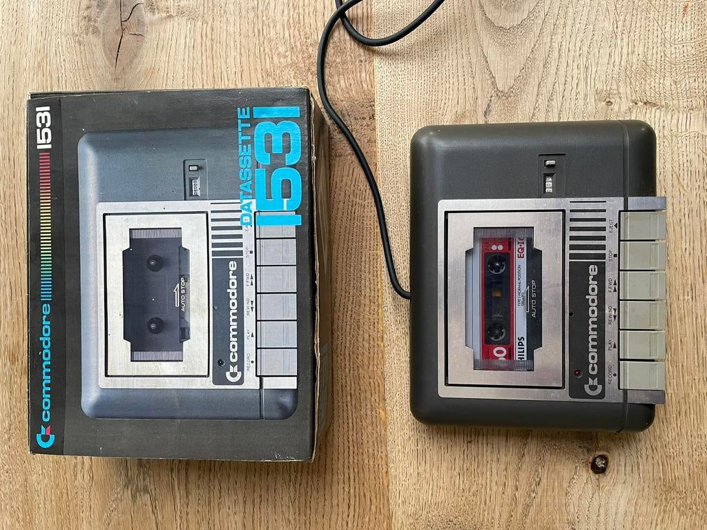 Commodore 1531 Datassette in originele doos, Ophalen of Verzenden, Commodore 64