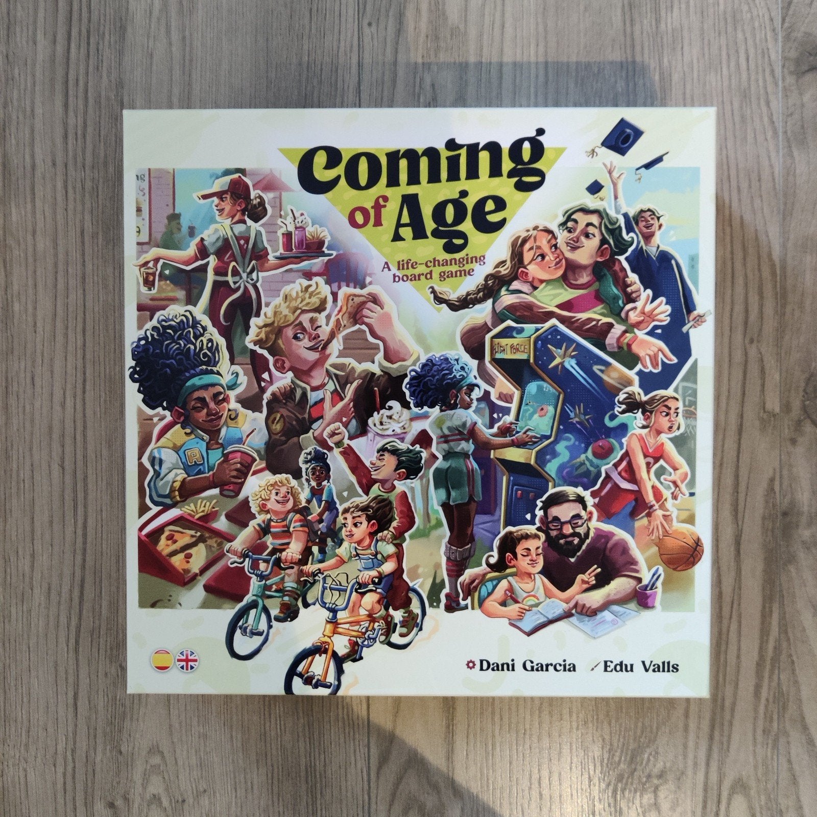 Coming of Age + insert (Dani Garcia 2025), Een of twee spelers, Ophalen of Verzenden, Zo goed als nieuw, Ludonova