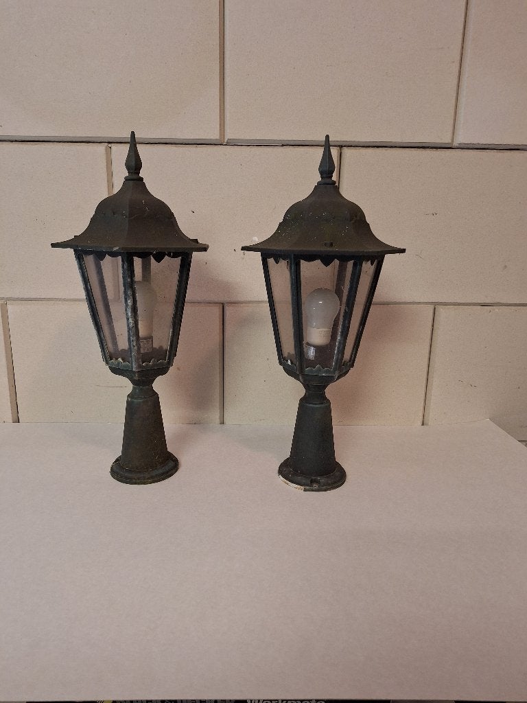 tuinlamp, Tuin en Terras, Gebruikt, Staande lamp, Aluminium, Ophalen of Verzenden