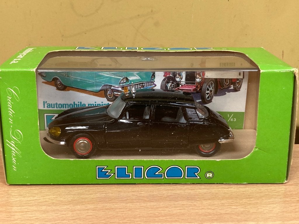Citroen DS 21 1967 Brandweercommandant Vintage Eligor 1:43, Ophalen of Verzenden, Nieuw, Auto, Overige merken