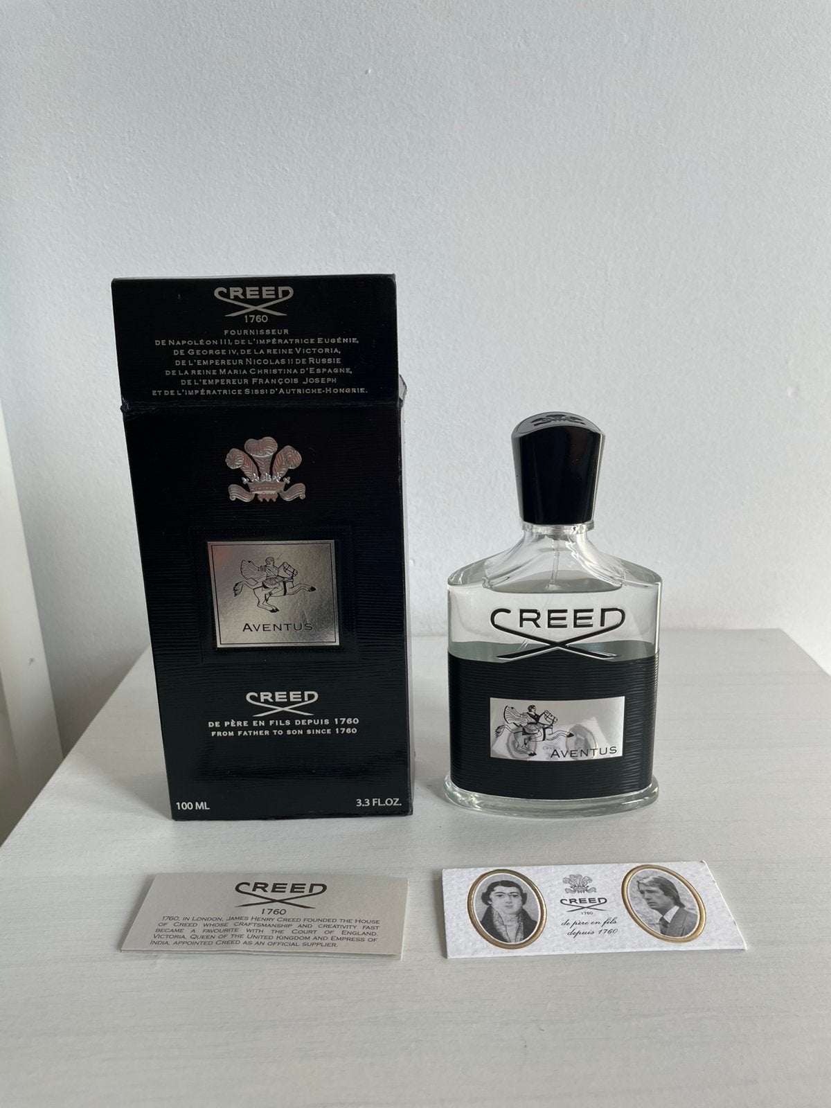 Creed Aventus batch F003135, Sieraden, Tassen en Uiterlijk, Uiterlijk | Parfum, Ophalen of Verzenden, Zo goed als nieuw