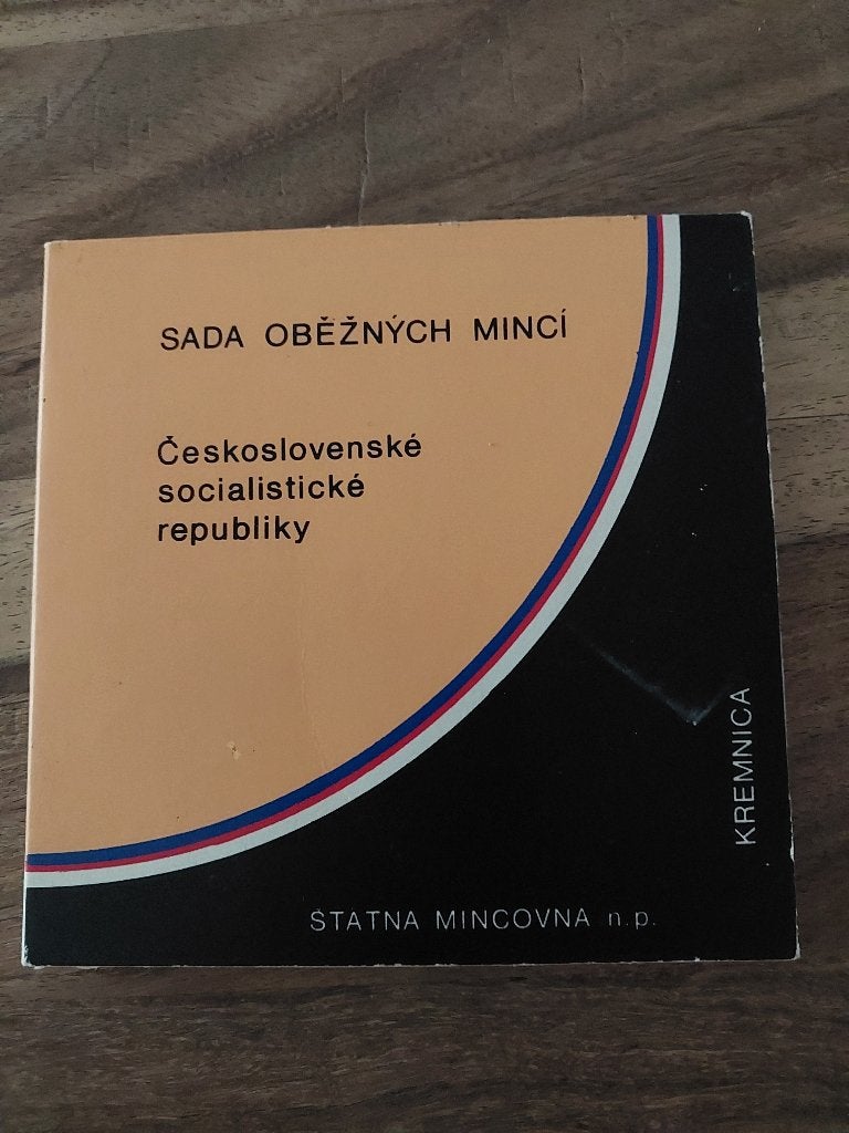 Jaarset tsjechoslowakije 1987, Verzenden, Overige landen, Setje