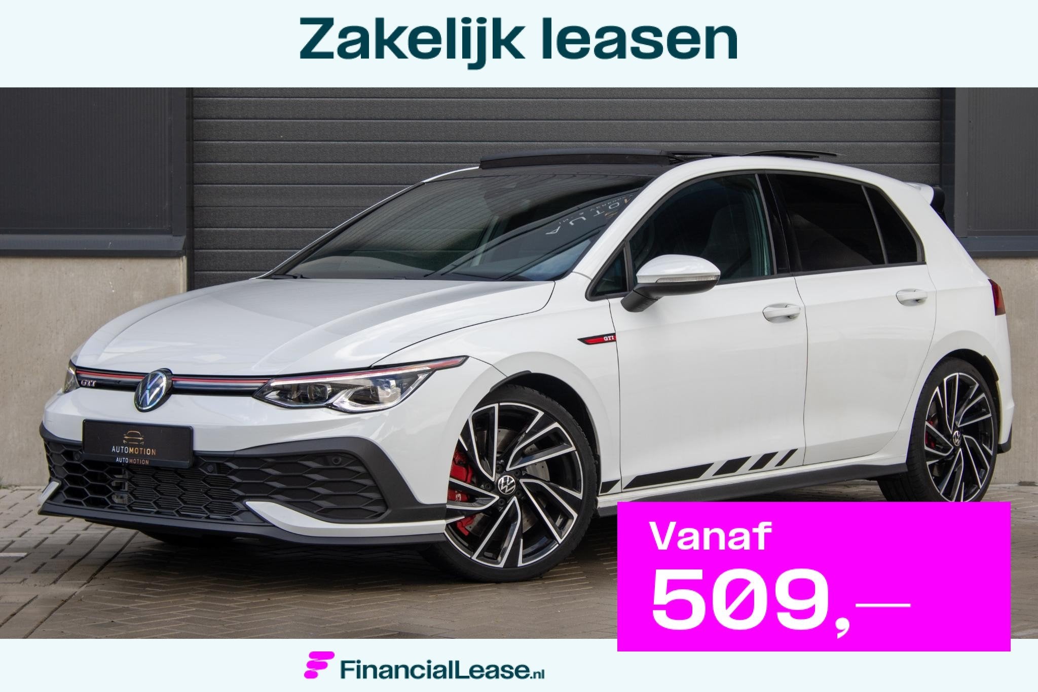 Volkswagen Golf 2.0 TSI GTI Clubsport PANO CAMERA IQ LIGHTS, Gebruikt, Euro 6, 4 cilinders, Wit
