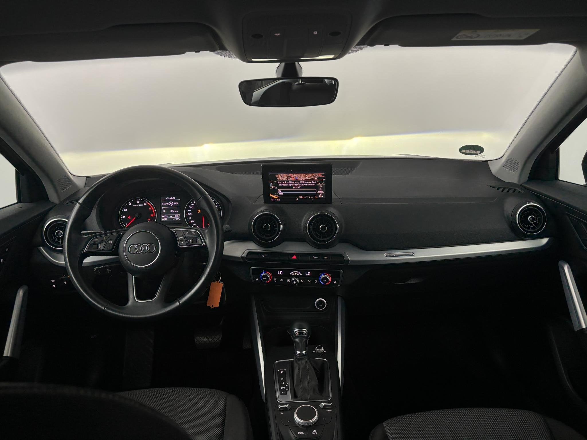 Audi Q2 35 TFSI CoD Sport Pro Line | Automaat | Trekhaak | S, Auto's, Stof, 4 cilinders, Zwart, Automatische klimaatregeling