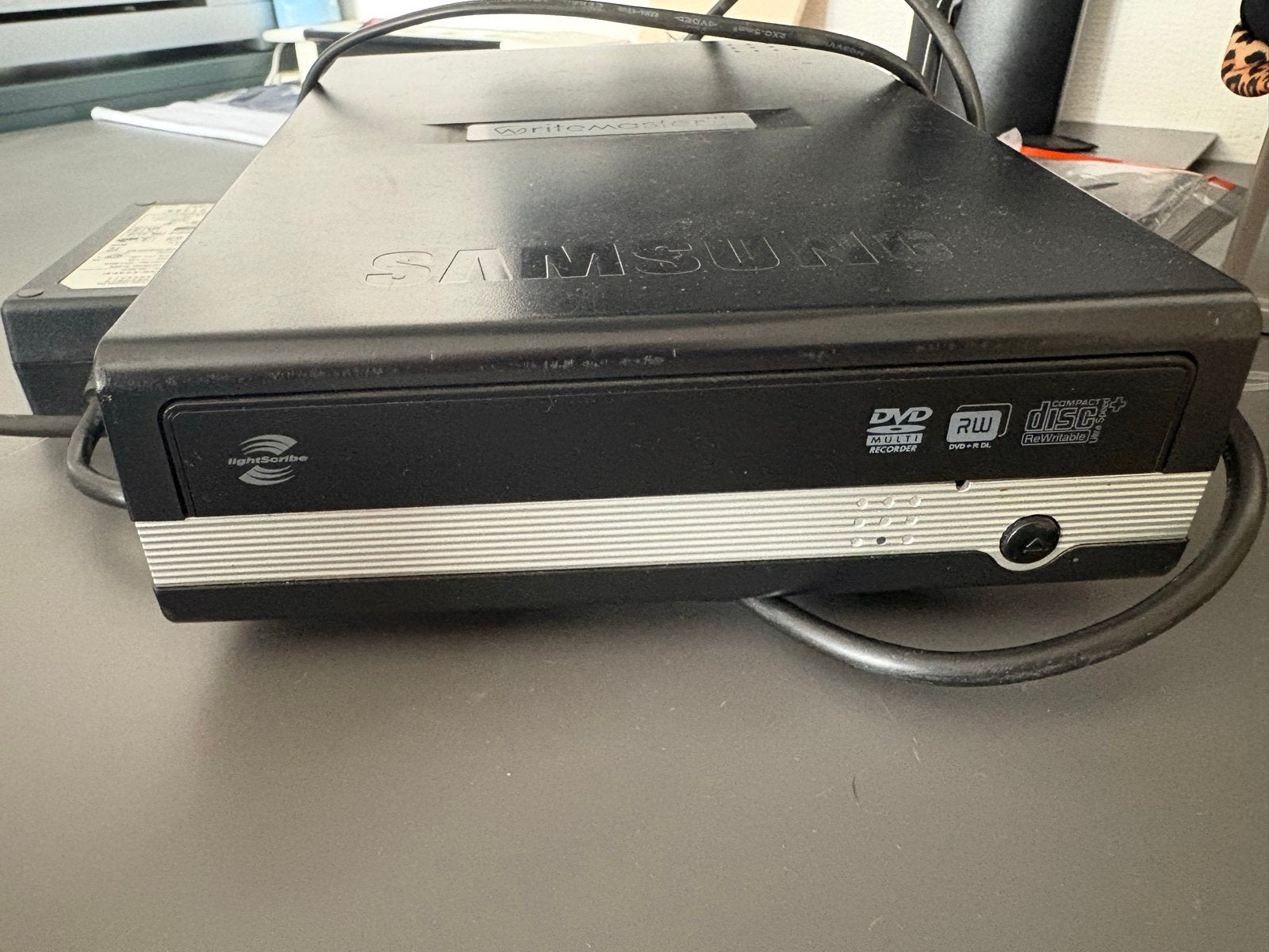Samsung WriteMaster Externe DVD RW Drive, Ophalen, Gebruikt, Windows, Extern