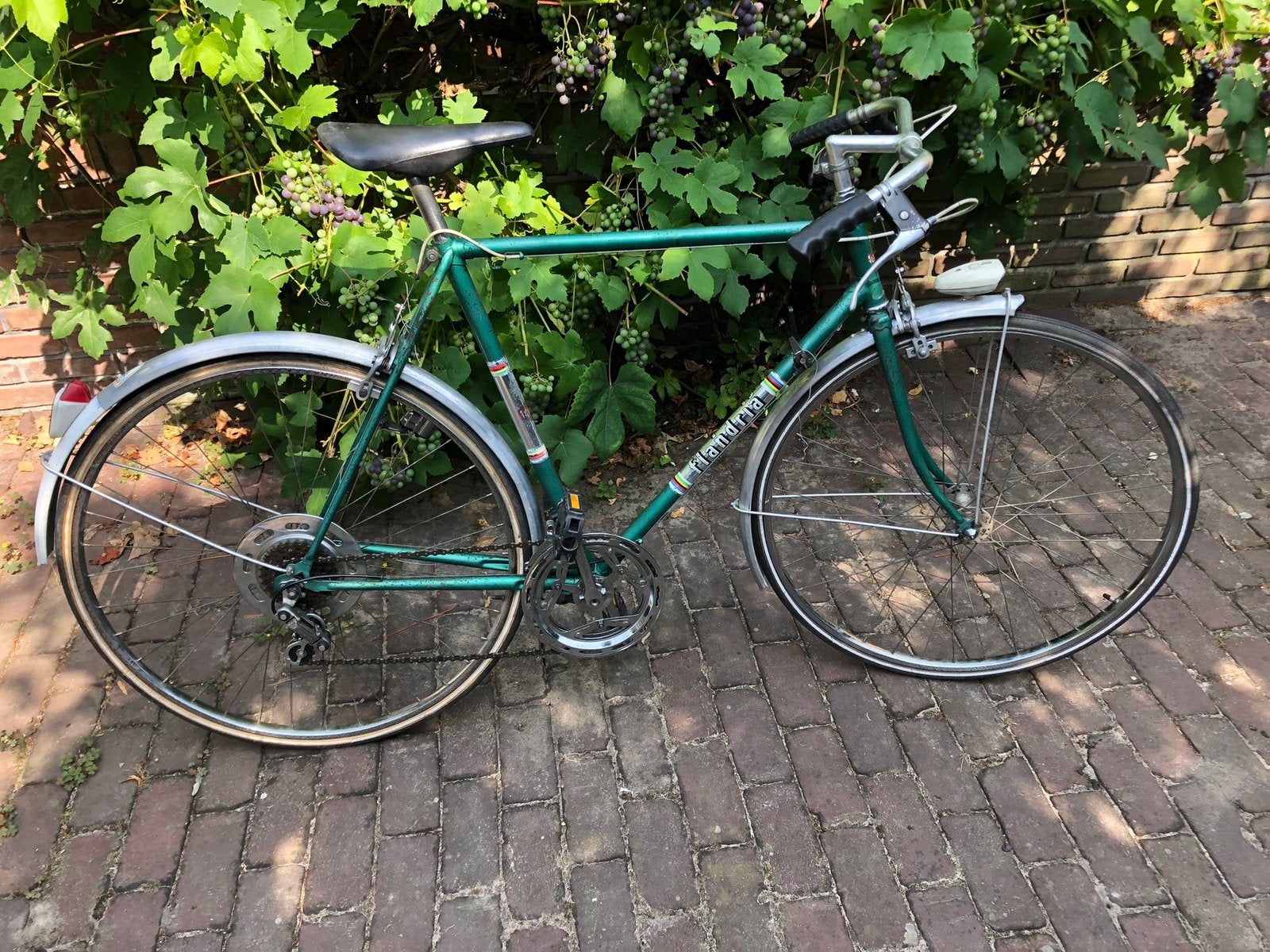 Flandria sportfiets, Ophalen