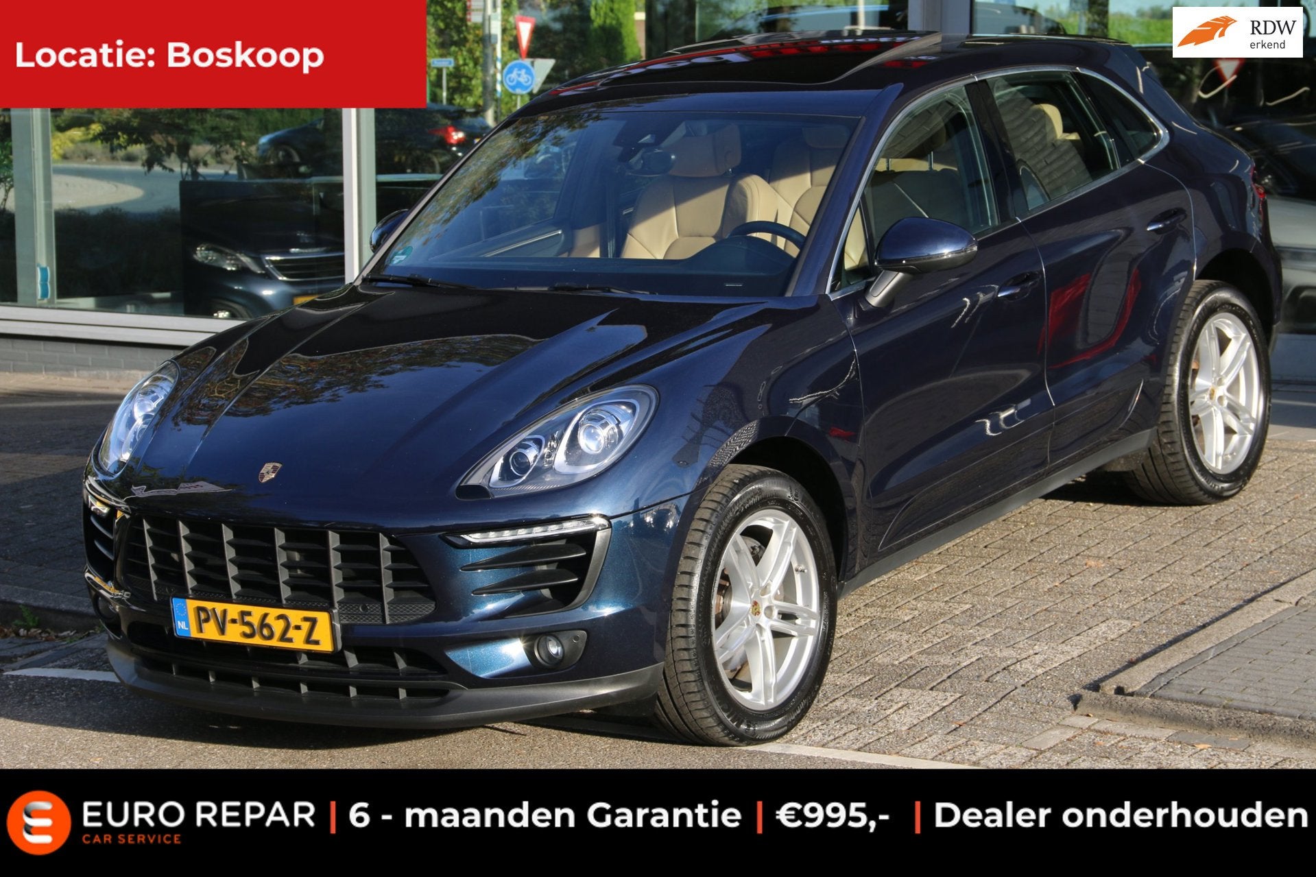 Porsche Macan 2.0, Auto's, Automaat, Gebruikt, Euro 6, 4 cilinders