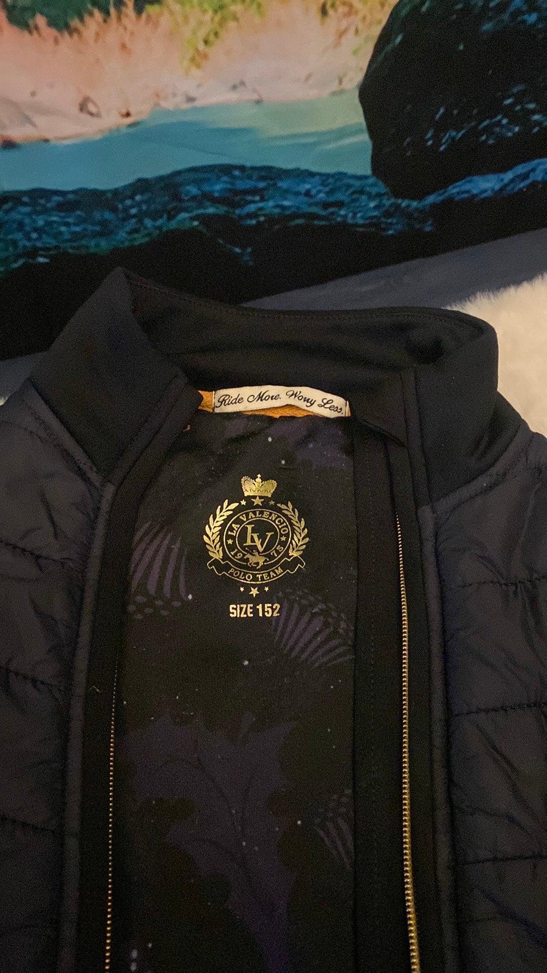 La valencio paardrij jas maat 152, Ophalen of Verzenden, Zo goed als nieuw, Bovenkleding, La Valencio