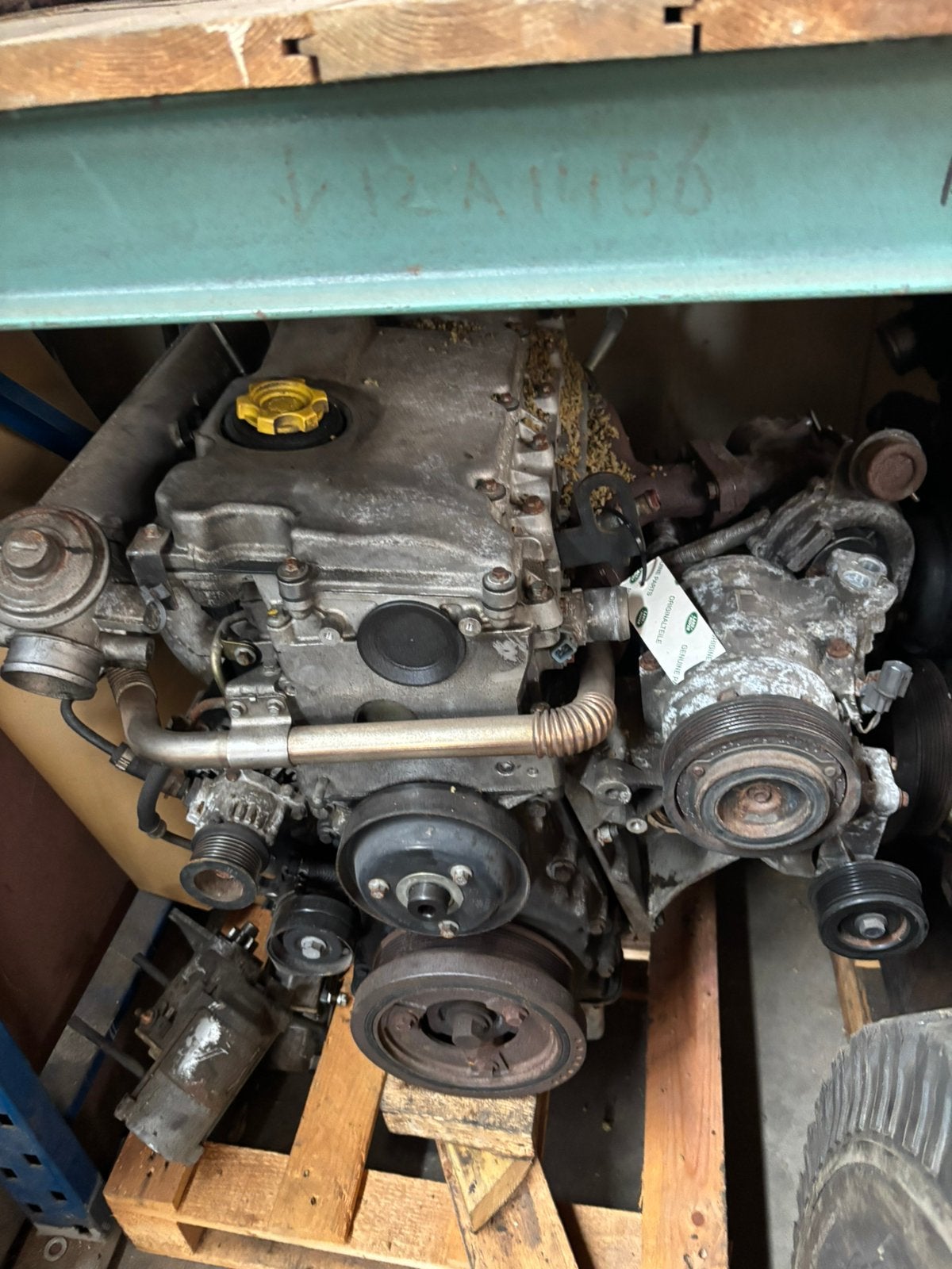2.5L TD5 motor Land Rover Defender 90 110 130, Auto-onderdelen, Ophalen, Gebruikt, Land Rover
