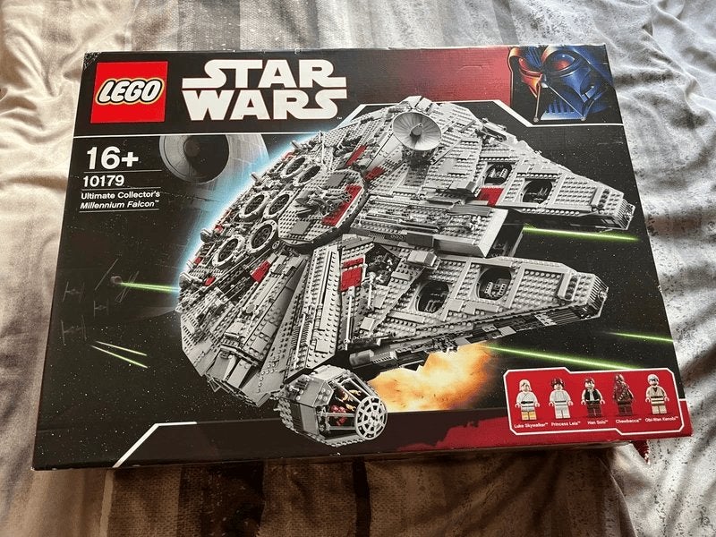 Lego Star Wars - Set 10179 - Millenium Falcon, Ophalen, Gebruikt, Actiefiguurtje