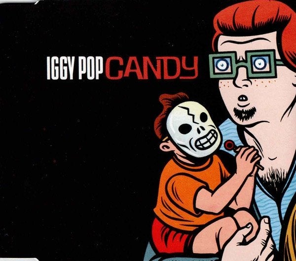 Iggy Pop maxi-single Candy ( 1990 ), Ophalen of Verzenden, Zo goed als nieuw, Single, Alternative Rock