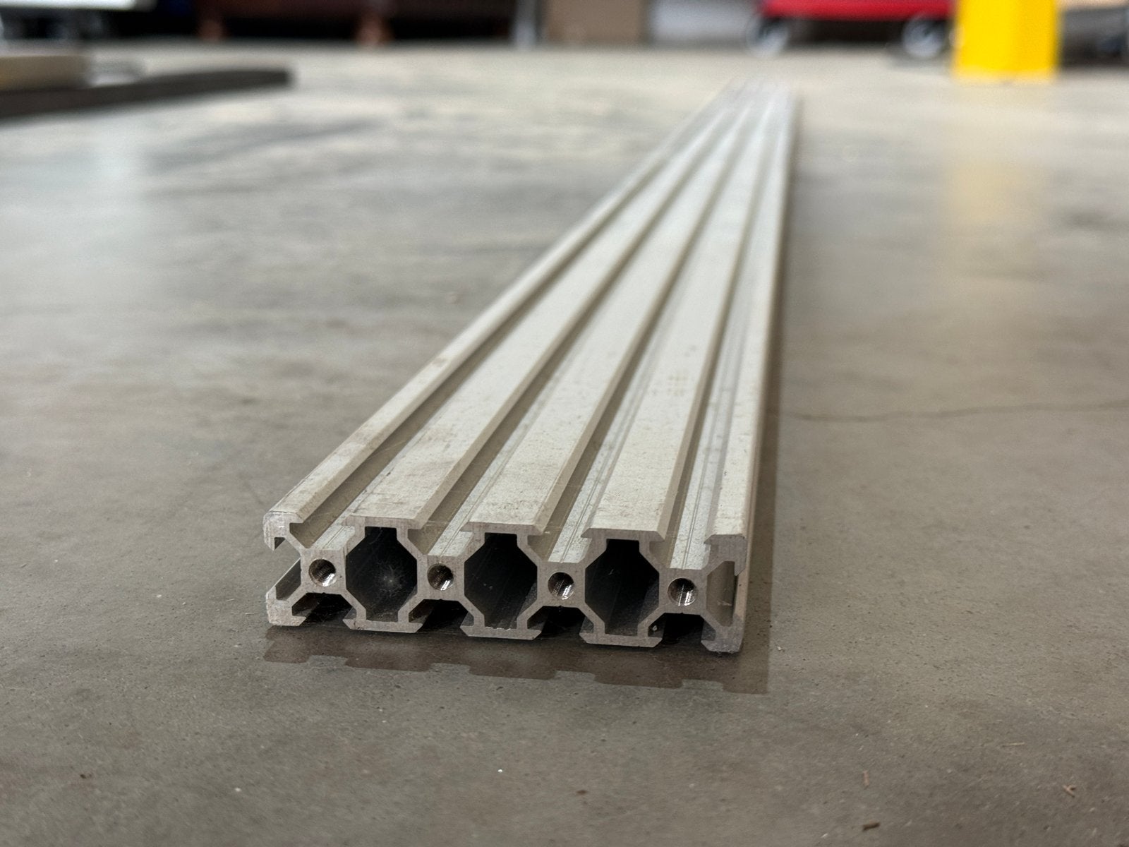2x Aluminium 2080 Profiel 2000mm, Ophalen, Gebruikt, Aluminium