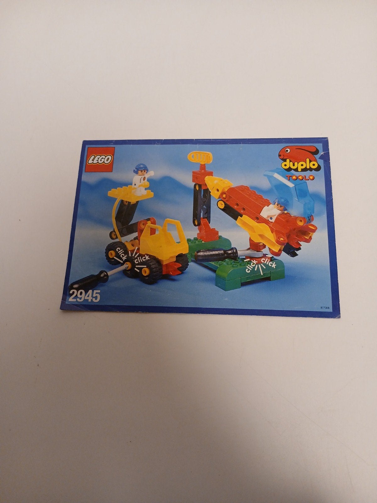 Lego duplo toplocatie 2945 los bouwboekje, Ophalen of Verzenden, Duplo