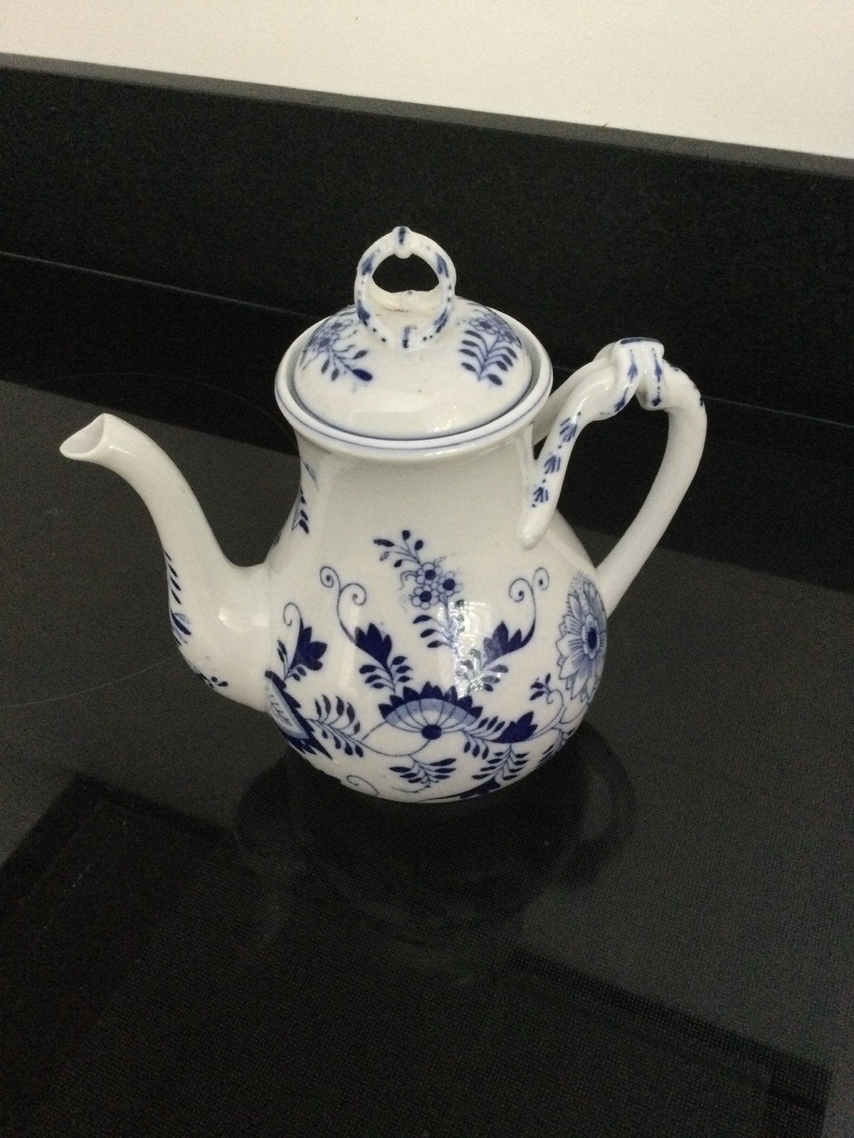 Regout Zwiebelmuster koffiekan, Ophalen of Verzenden