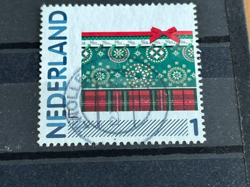 Persoonlijke kerst zegel. Hallmark. Kerstpakket., Ophalen of Verzenden, Na 1940, Gestempeld