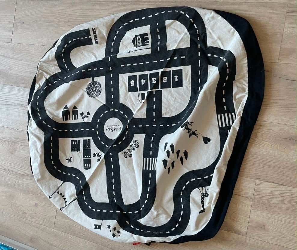 Play&Go Speelkleed en Opbergzak - Wegenpatroon, Kinderen en Baby's, Speelgoed | Overig, Ophalen, Zo goed als nieuw, Jongen of Meisje