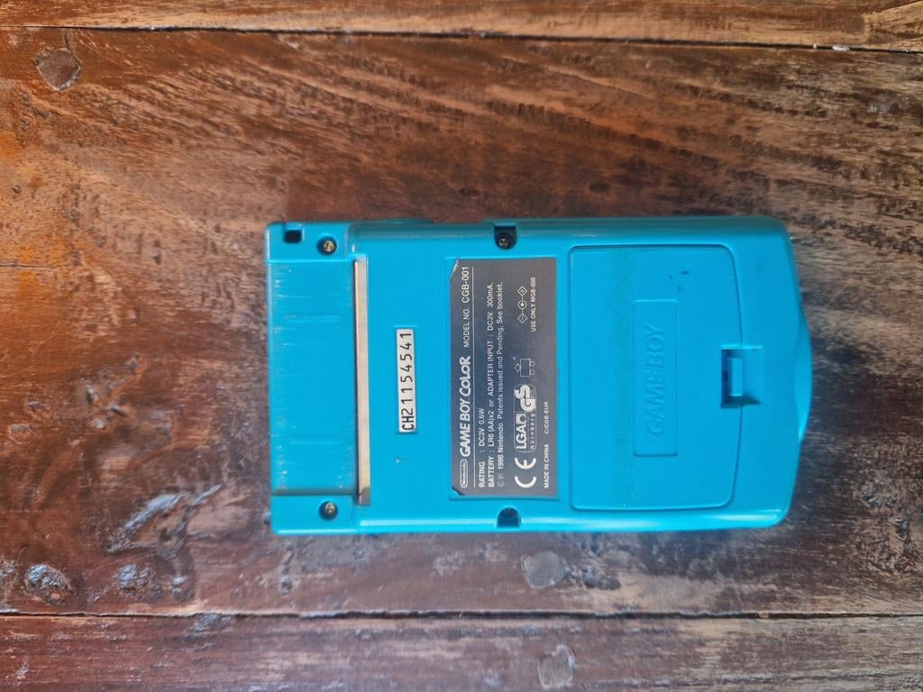 Game Boy Color met 5 Pokémon en Mario spellen, Spelcomputers en Games, Games | Nintendo Game Boy, Gebruikt, 1 speler, Ophalen of Verzenden