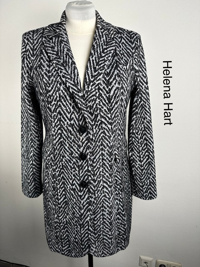 Helena Hart Blazer  (mt: 42) 32,6/337, Zwart, Helena Hart, Maat 42/44 (L), Ophalen of Verzenden