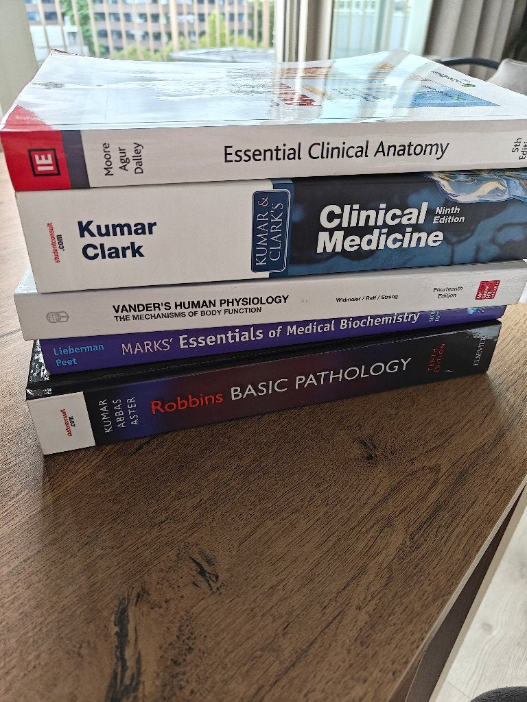Geneeskunde boeken te koop, Boeken, Studieboeken en Cursussen, Ophalen, Beta, Zo goed als nieuw, WO