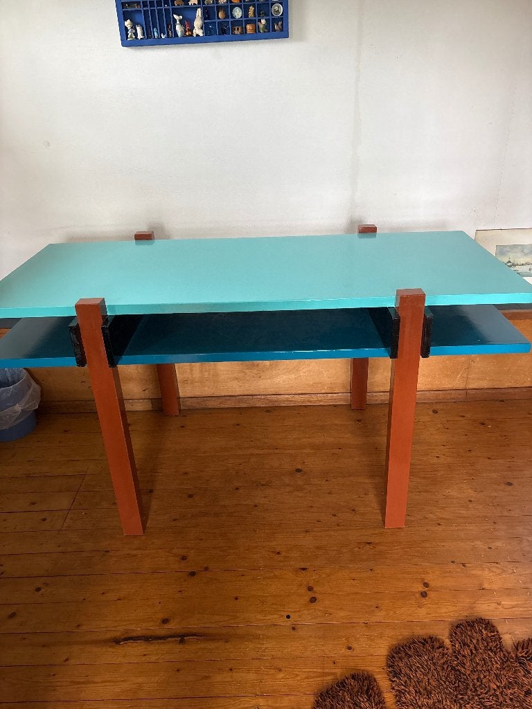 Bijzondere bauhaus tafel, Ophalen, Gebruikt, Bauhaus, Grenenhout