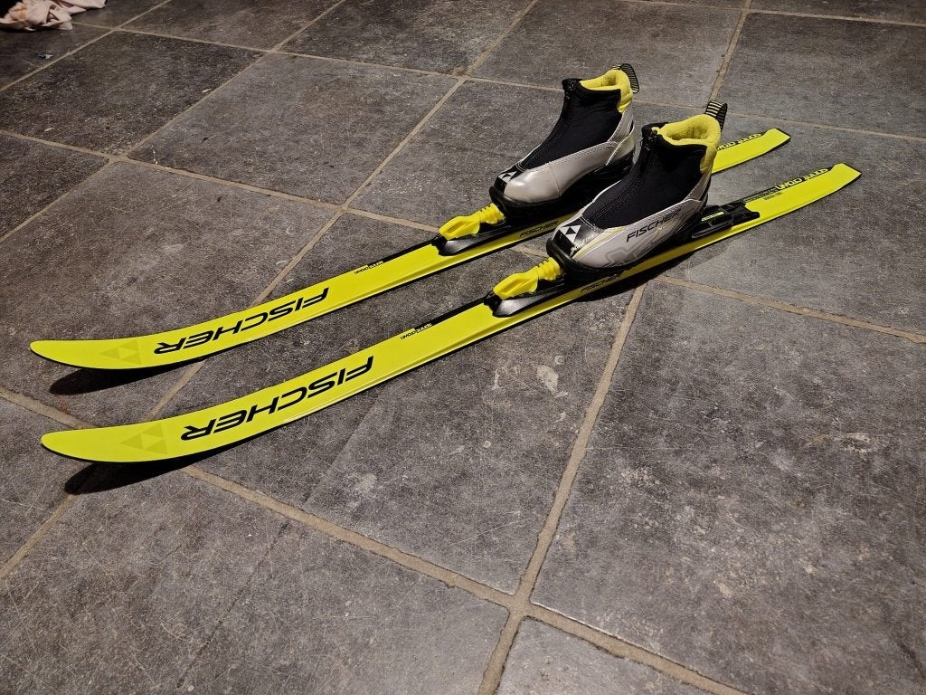 Langlauf Skis - Kind Maat 28, Ophalen, 100 tot 140 cm, Zo goed als nieuw, Ski's