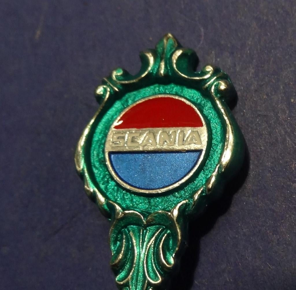 Scania Koffie Thee Lepeltje, Verzamelen, Verzenden, Gebruikt, Auto's