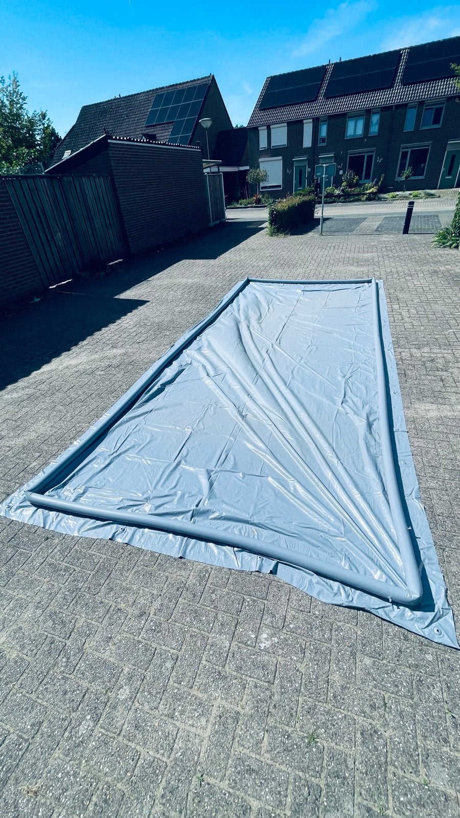 Safarica opblaasbaar grondzeil 250x600 cm, Ophalen, Gebruikt