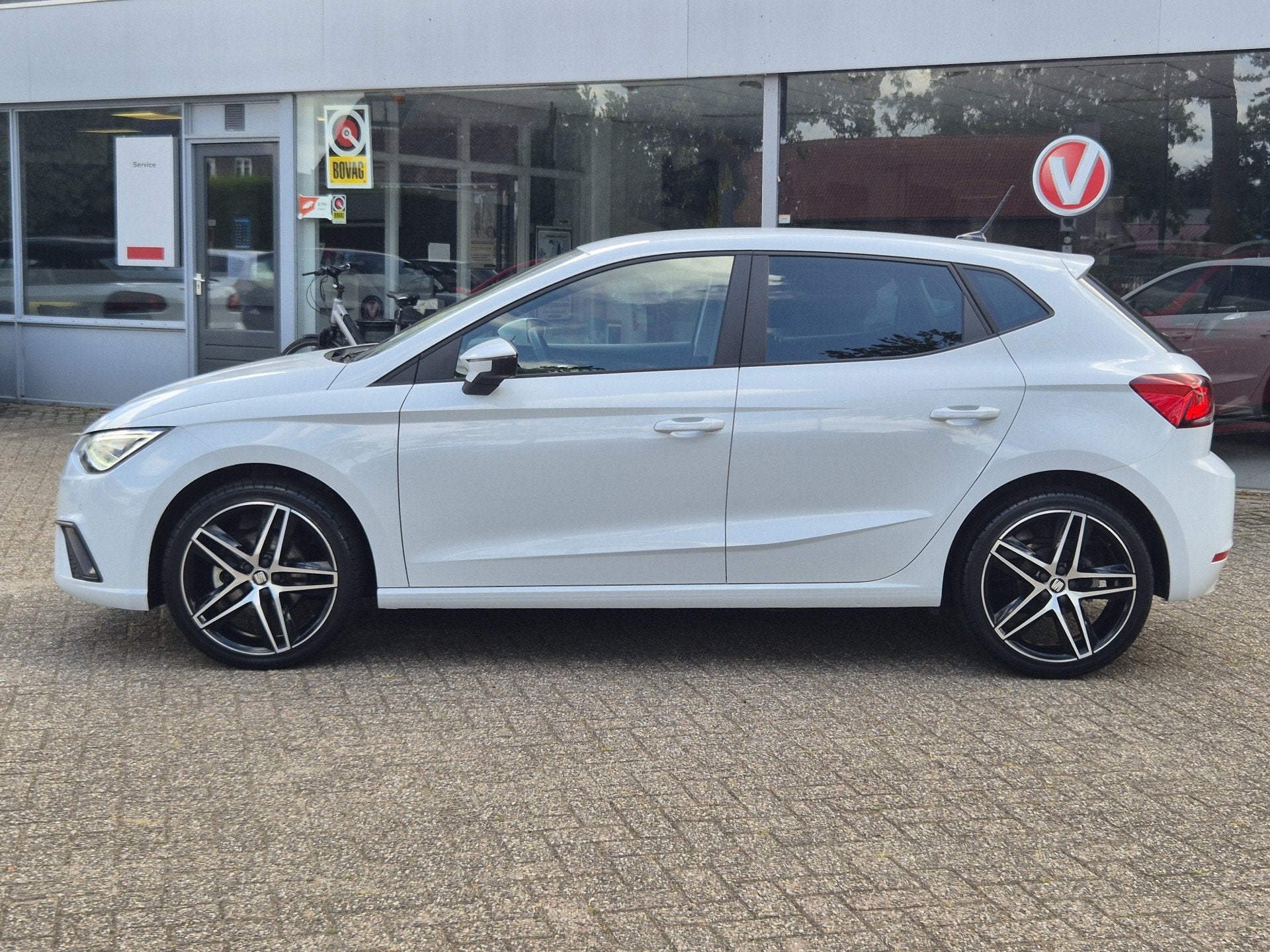 SEAT Ibiza 1.0 EcoTSI FR Anniversary 116PK Navigatie/Climate, Auto's, Voorwielaandrijving, Stof, Gebruikt, 580 kg