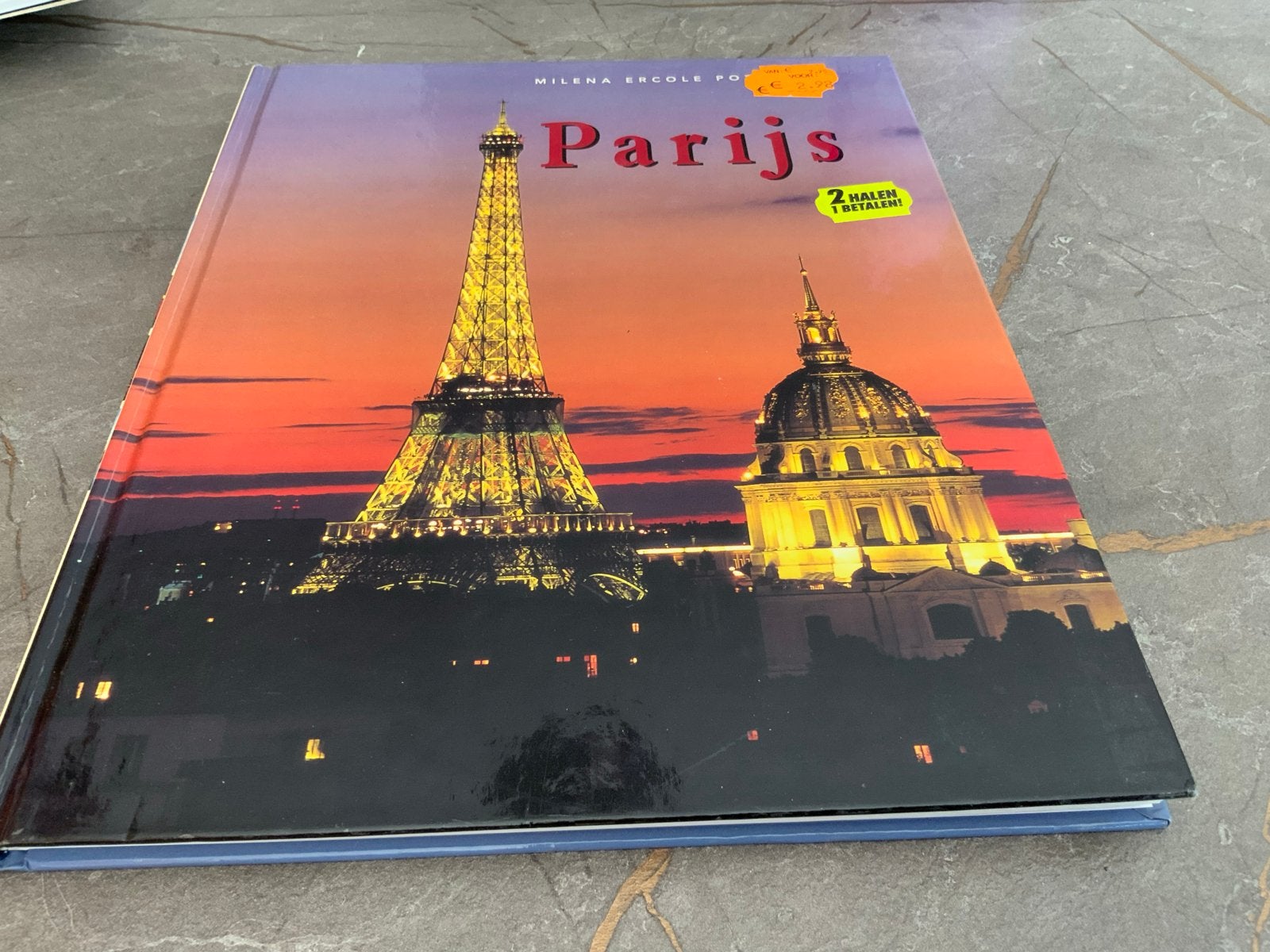 Parijs Reisgids - Milena Ercole Pozzoli, Europa, Reisgids of -boek, Ophalen, Gelezen