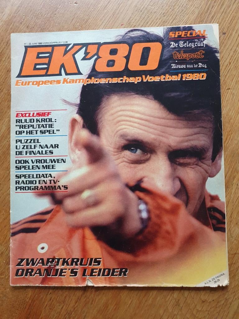 Ek '80, Boeken, Ophalen of Verzenden, Gelezen, Sport en Vrije tijd