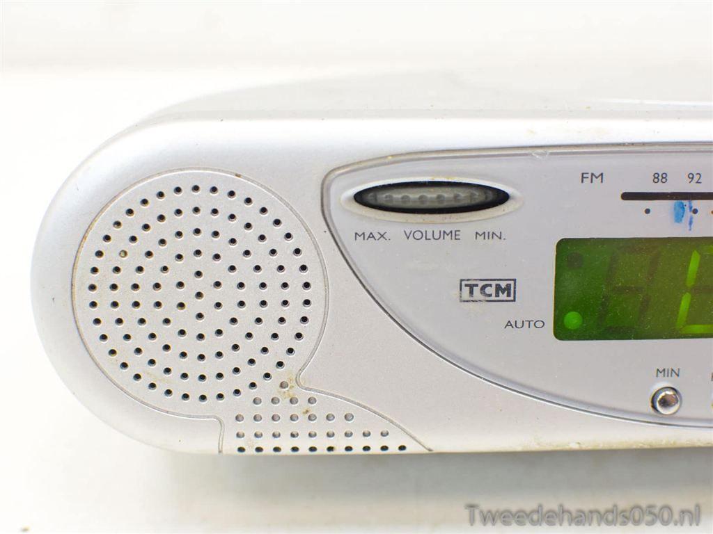 TCM wekkerradio 86835, Ophalen of Verzenden, Gebruikt