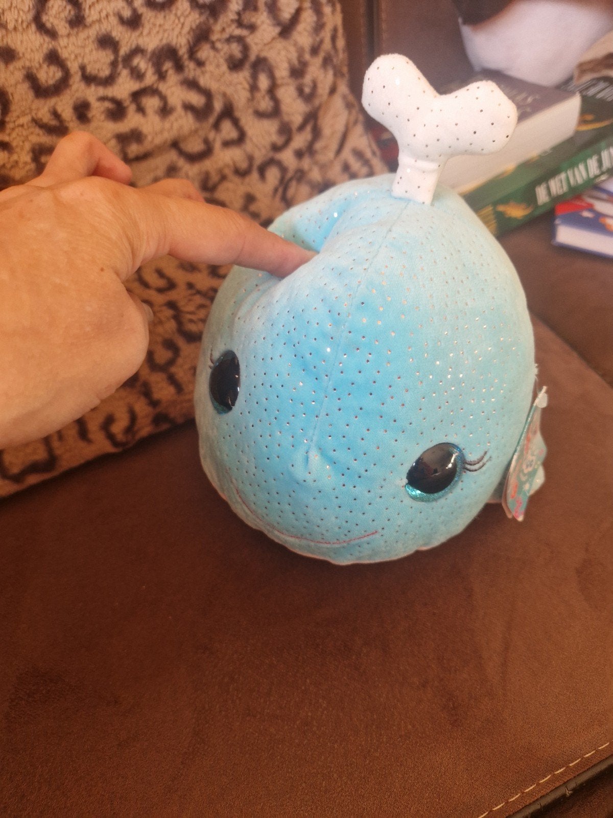 Bellabloo Friends Walvis Knuffel - Zo goed als nieuw, Ophalen of Verzenden, Zo goed als nieuw, Overige typen