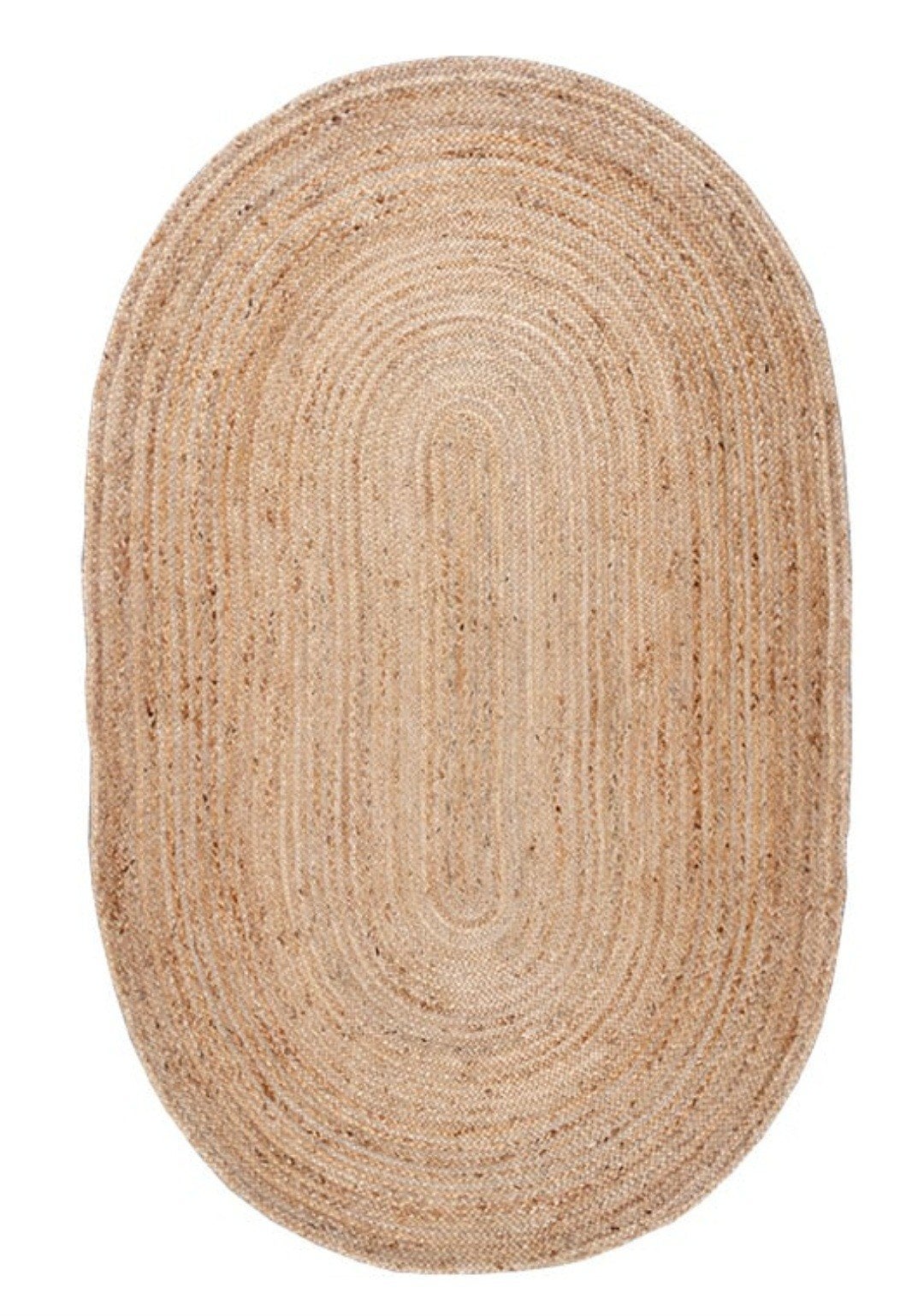 Volero Jute Vloerkleed Ovaal 300x220 cm, Ophalen of Verzenden, 200 cm of meer, Beige, Ovaal