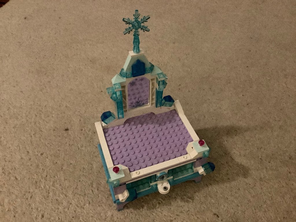 Lego Disney Frozen 2 Elsa's Sieradendoos (41168), Gebruikt, Lego, Overige typen, Ophalen of Verzenden