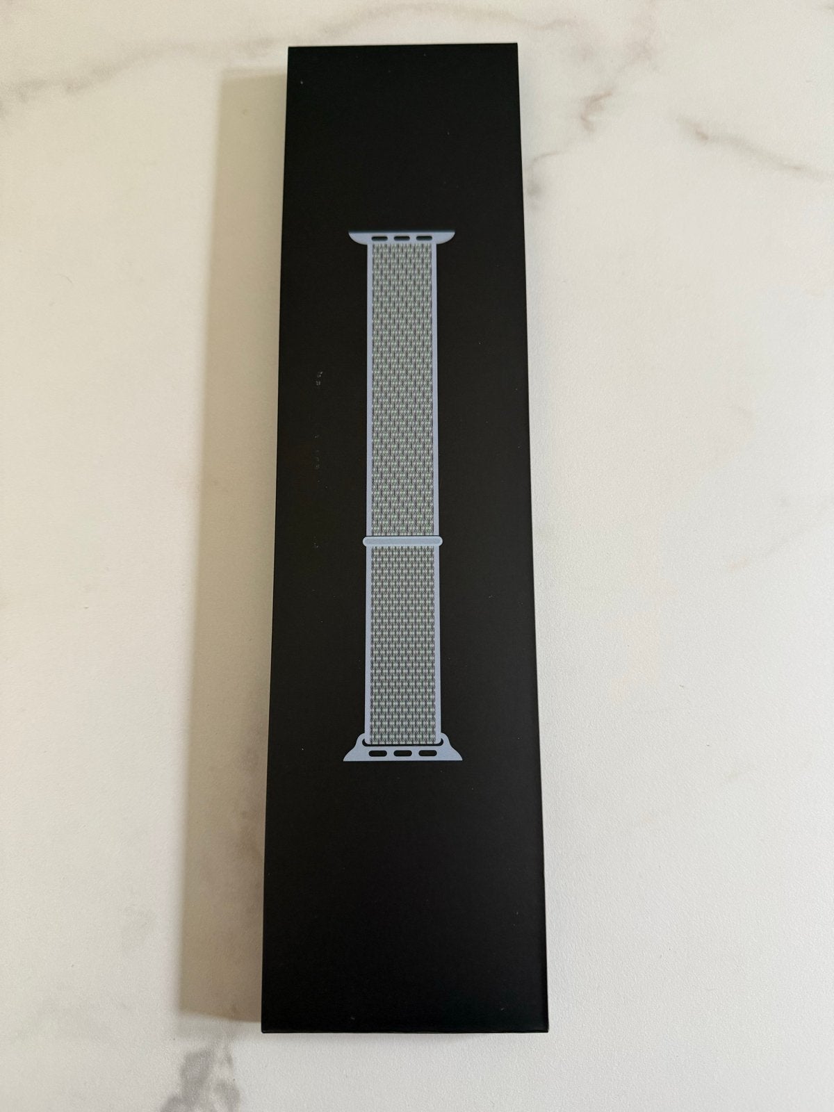Apple Watch Nike Sport Loop Obsidian Mist bandje, Ophalen of Verzenden, Zo goed als nieuw, Grijs