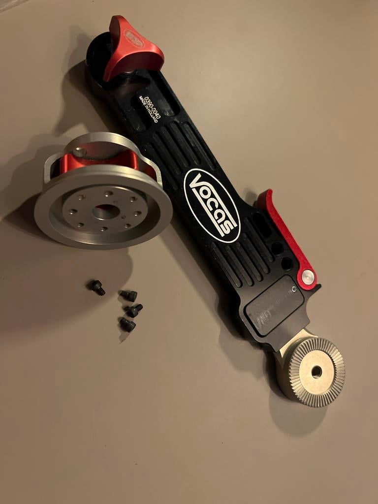 Vocas ARRI Rosette mount FS5 + optioneel handgrip, Ophalen of Verzenden, Video