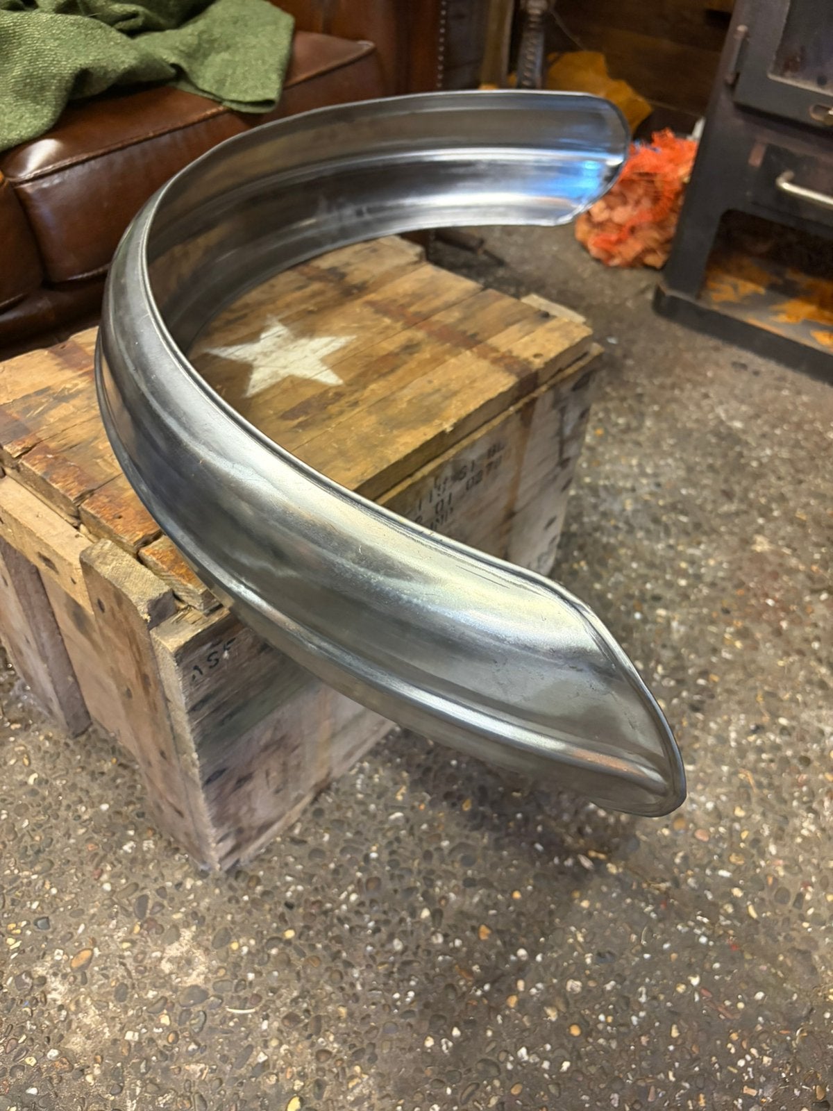 Universele chopper spatbord 13cm breed, Motoren, Onderdelen | Harley-Davidson, Ophalen of Verzenden, Nieuw
