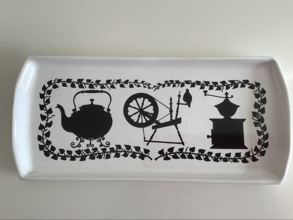 Presenteerschaal / cakeschaal / schaaltje / serveerschaal, Vintage, Ophalen of Verzenden, Aardewerk, Schaal of Schalen