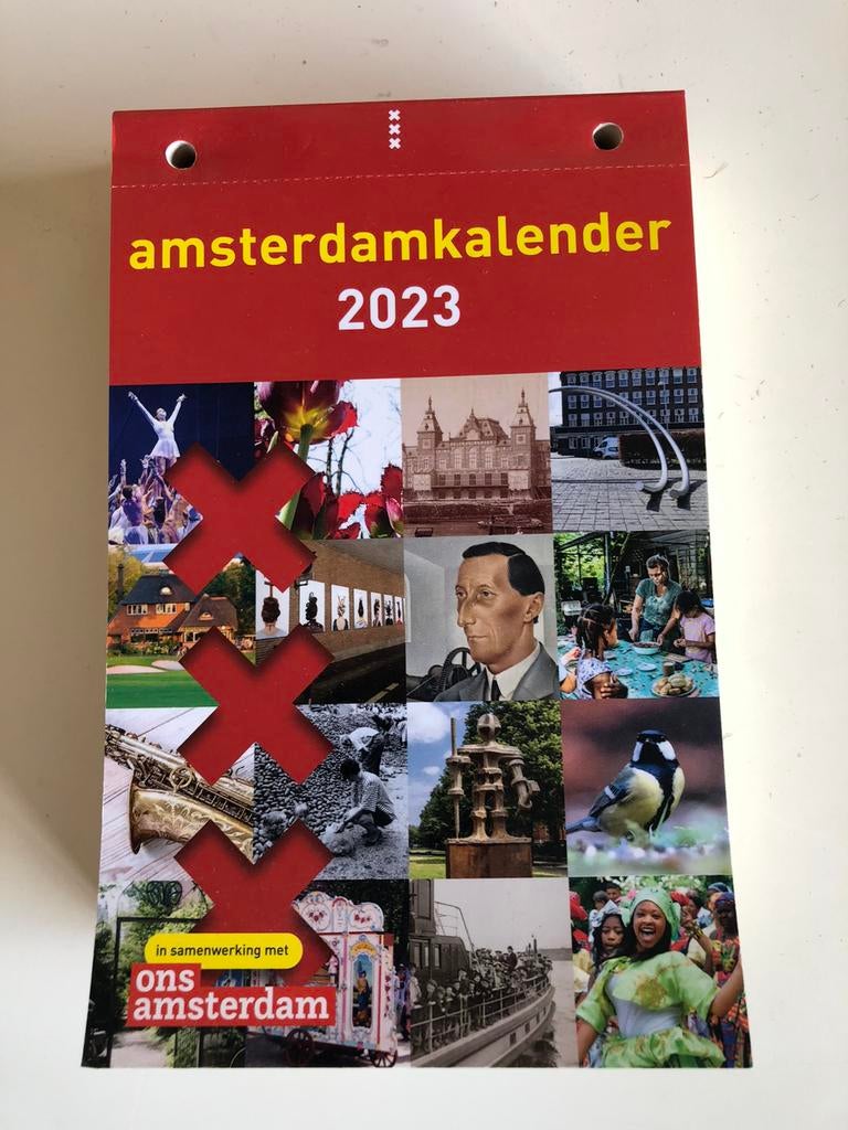 Janna Toepol - Amsterdamkalender 2023, Ophalen of Verzenden, Zo goed als nieuw, Janna Toepol; Bas van Lier; Ariëla Legman