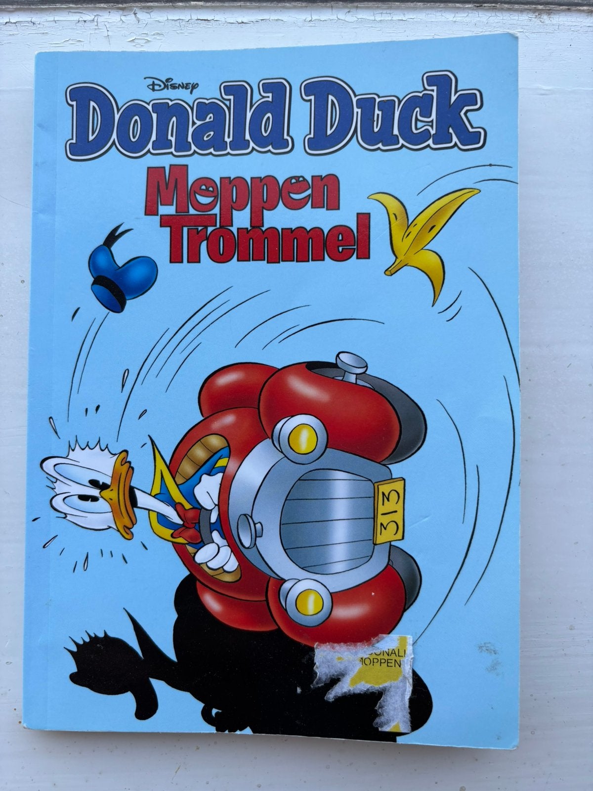 Donald Duck moppentrommel, Boeken, Stripboeken, Eén stripboek, Ophalen of Verzenden, Zo goed als nieuw