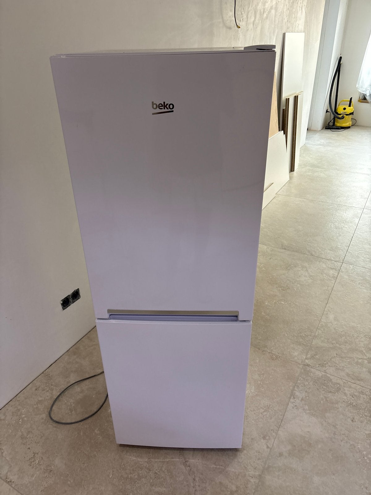 Beko Koelkast met vriesvak - Zo goed als nieuw, Ophalen, 200 liter of meer, 60 cm of meer, Met aparte vriezer