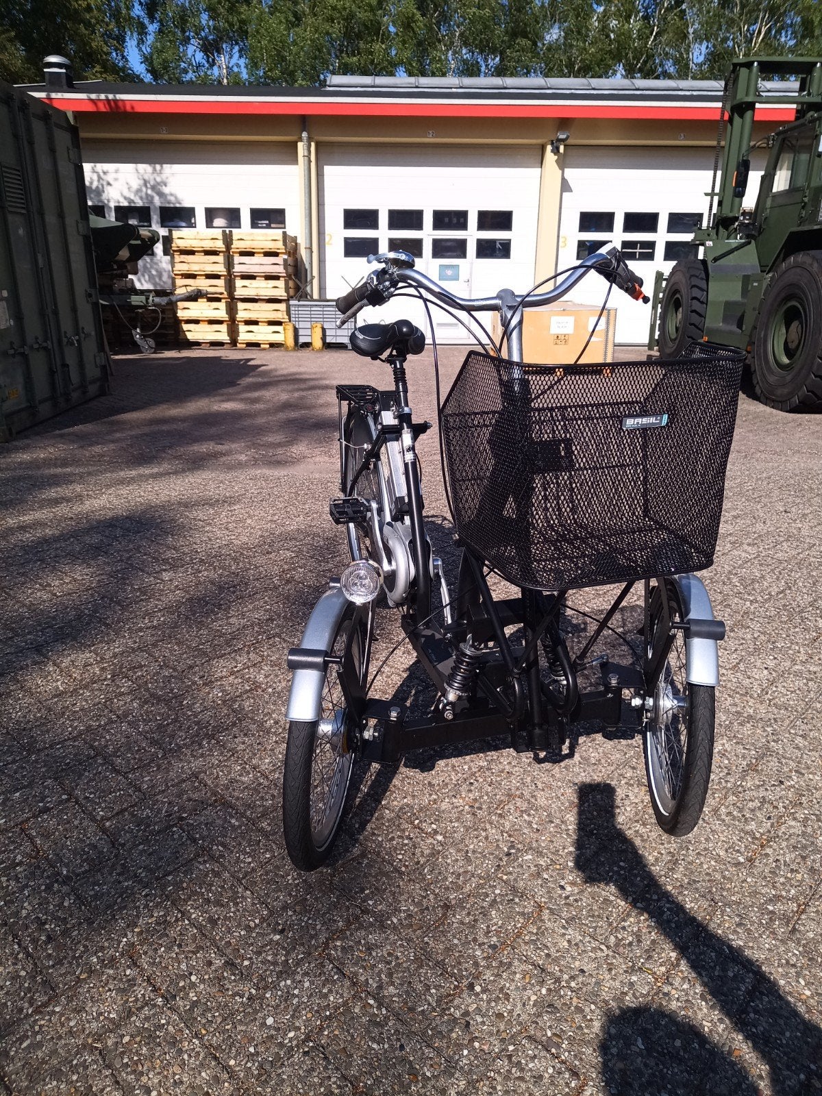 Pfautec Primo Daum Elektrische Driewieler fiets– 2 Accu's –, Ophalen, Zo goed als nieuw, Terugtraprem, Pfautec