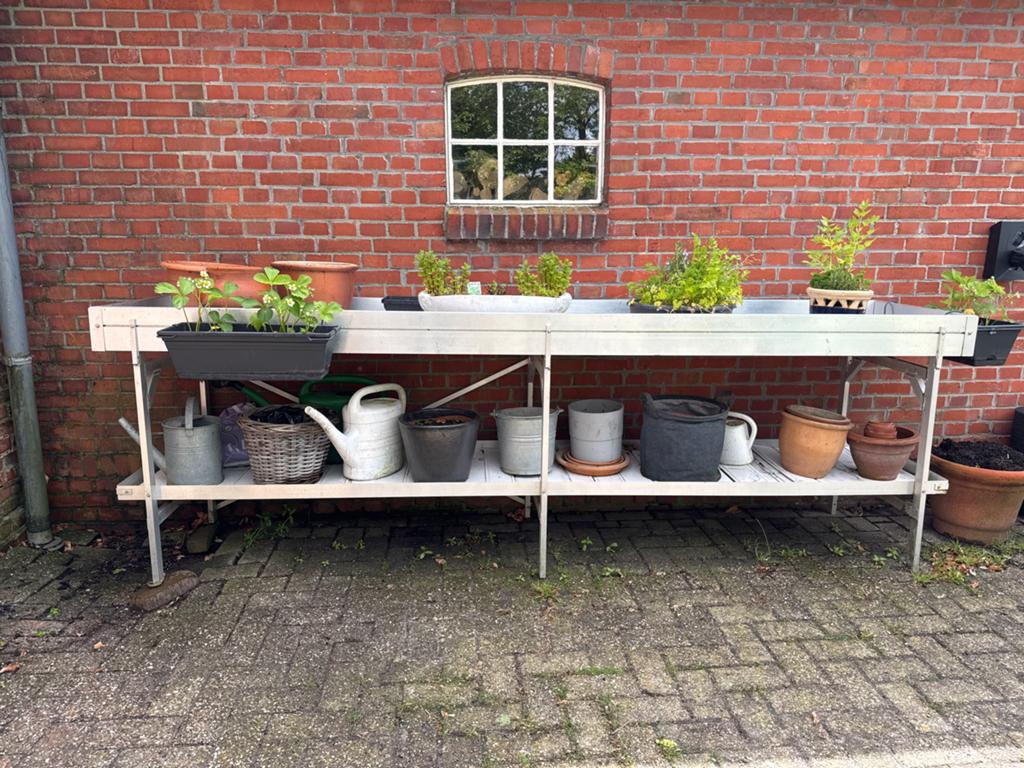 Aluminium Kweektafel 290x60x95 cm -- uniek voor planten, Ophalen of Verzenden, Zo goed als nieuw, Aluminium