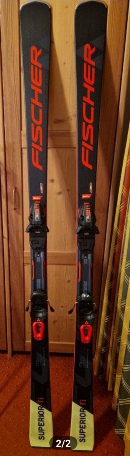 Ski Fischer RC4 Superior Ti + RS 11 Binding, Sport en Fitness, Ophalen, 160 tot 180 cm, Fischer, Zo goed als nieuw